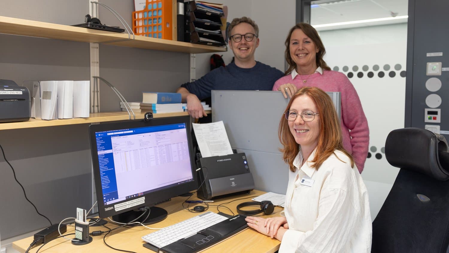 Ted Lindskog, Marie Andersson och Petra Sundberg. Ted Lindskog, Marie Andersson och Petra Sundberg.