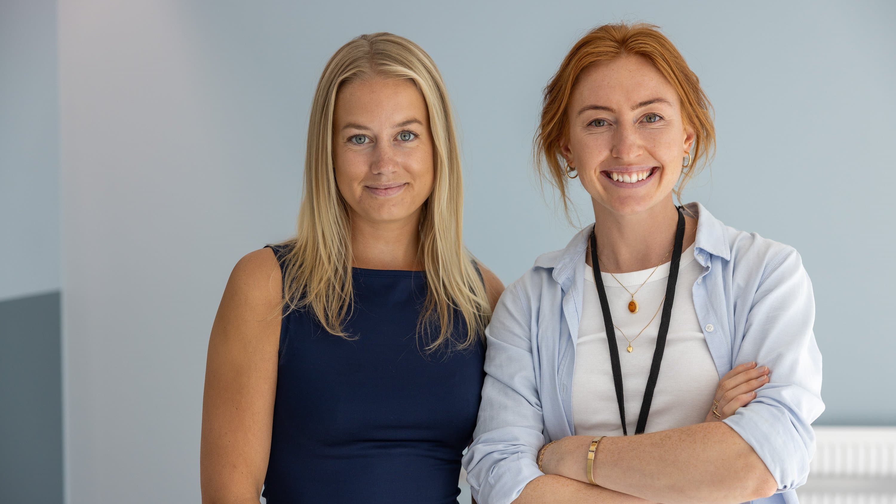 It-personal Bilden visar Kristina Gehrisch och Malin Ingvarsson