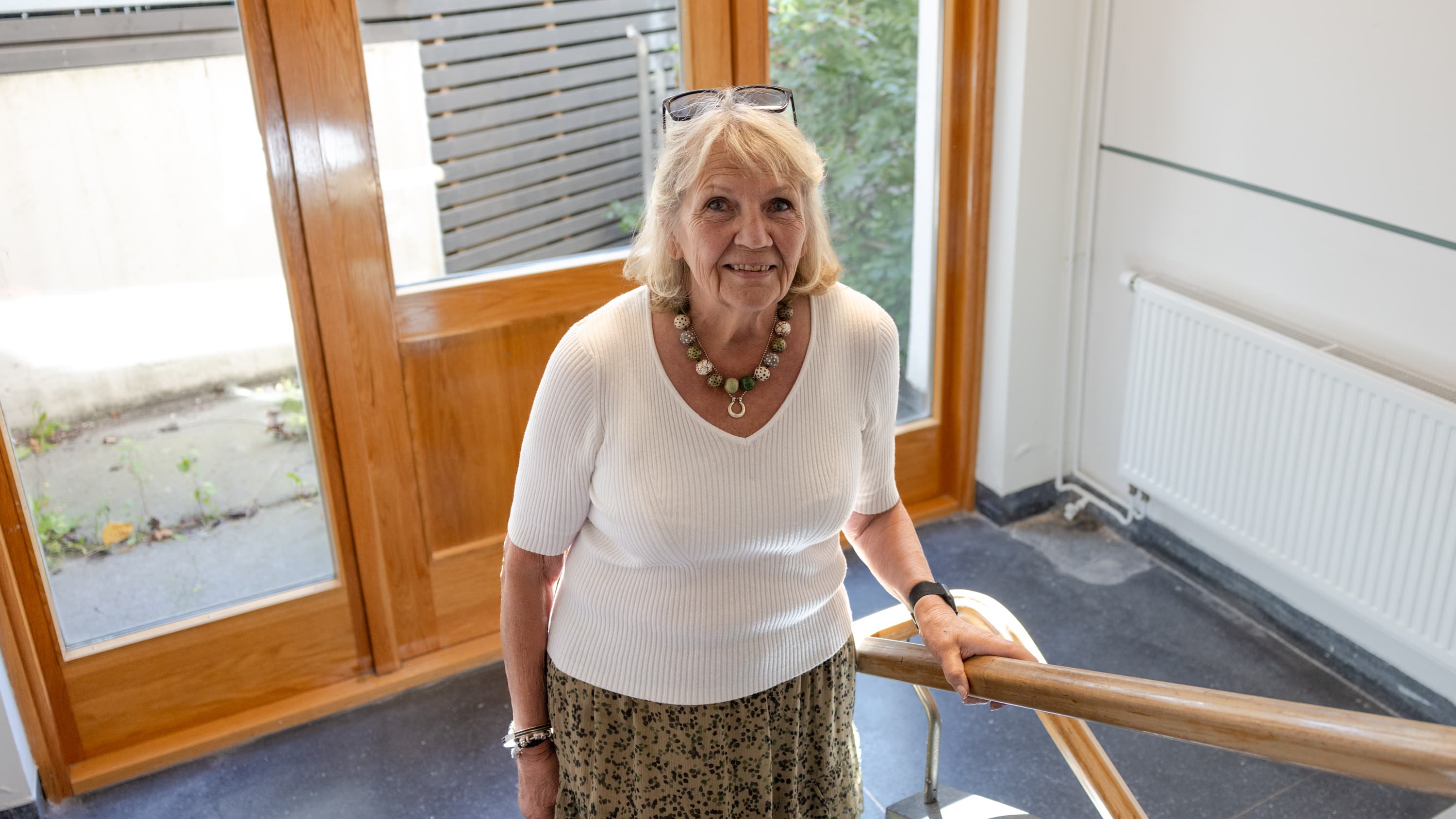 Irja Mellåker Hedin är patient på Smärtkliniken Irja Mellåker Hedin