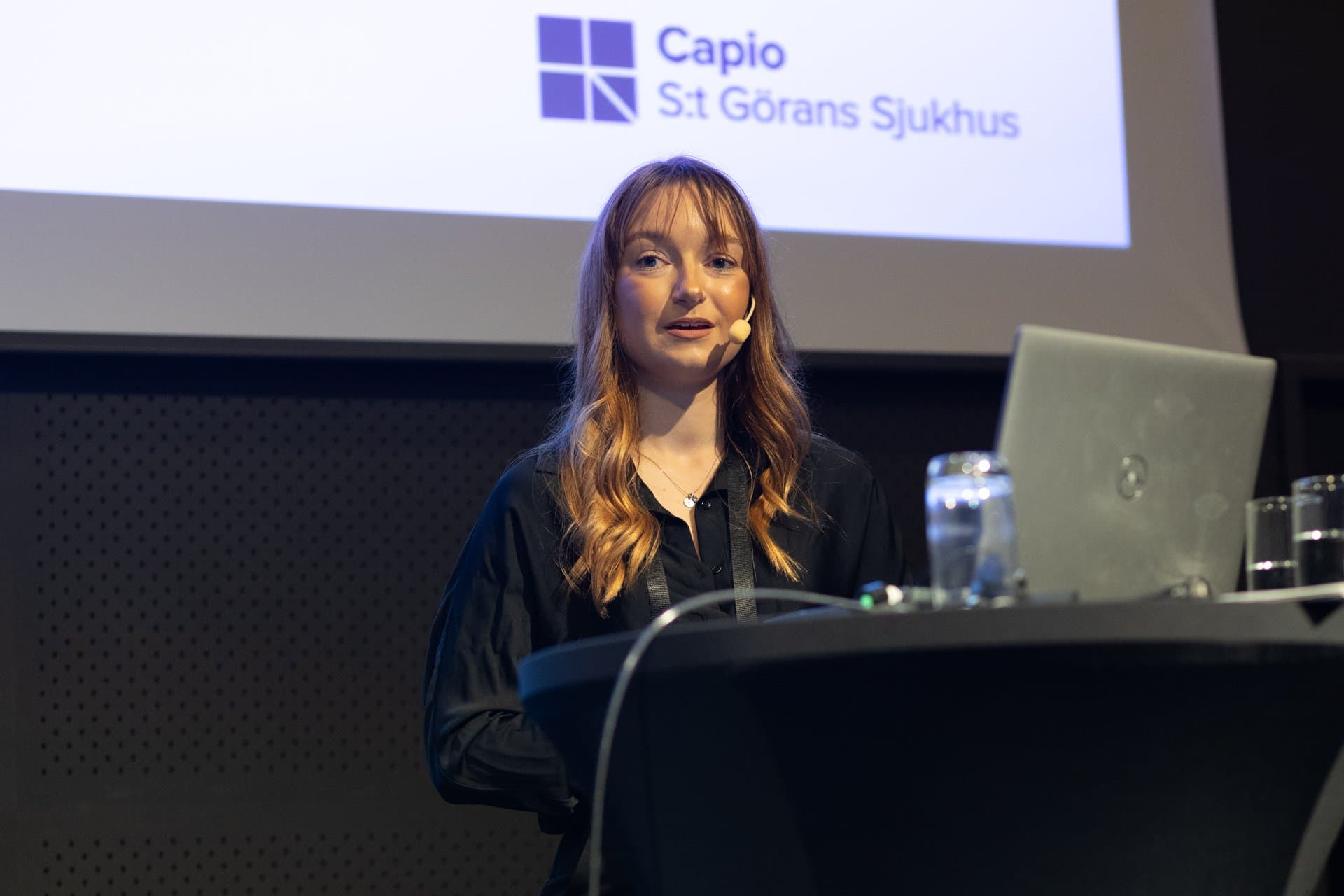 Julia Johansson föreläste om omvårdnadsstandard på Urologiveckan. Julia Johansson föreläste om omvårdnadsstandard på Urologiveckan.