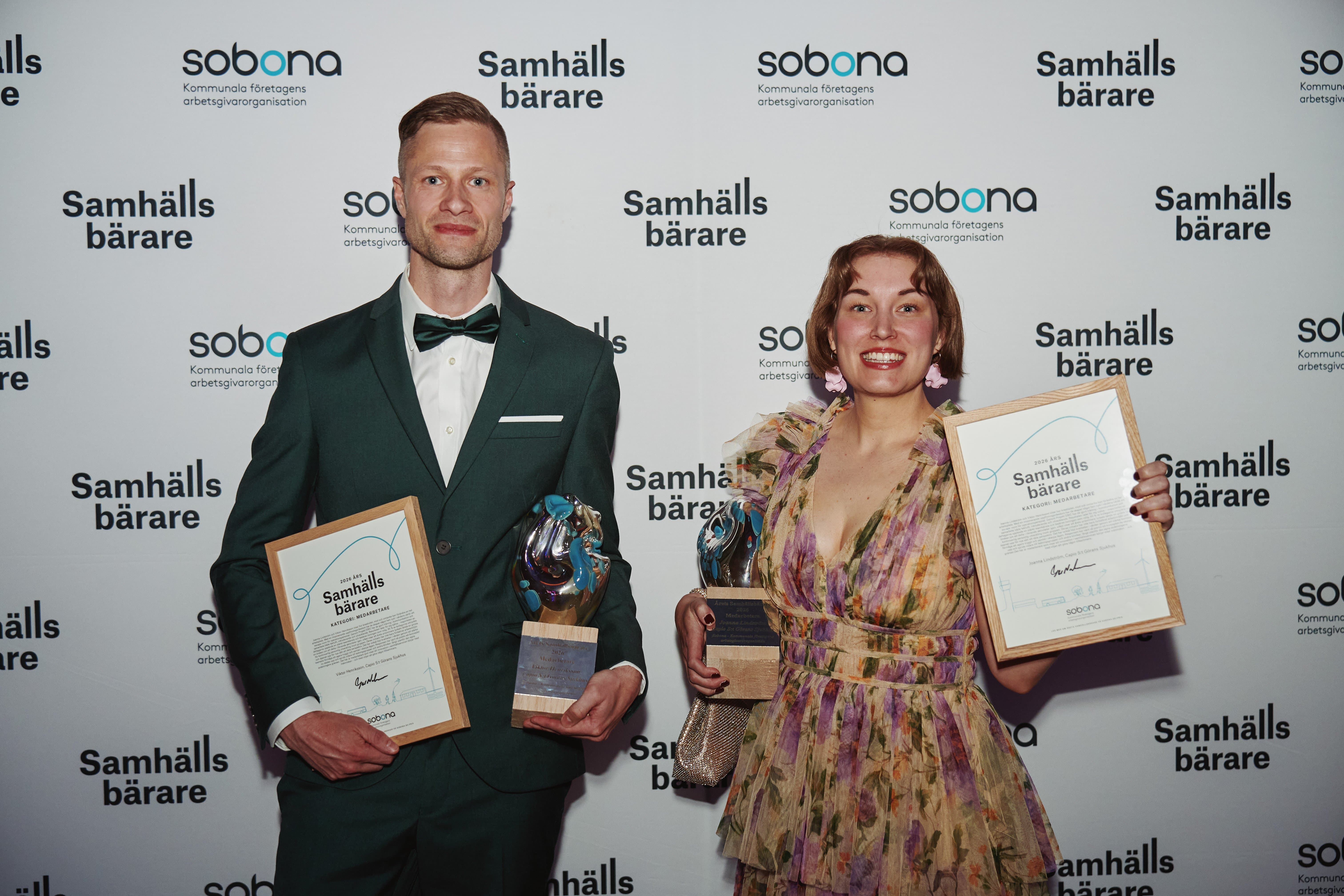 Joanna Lindström och Viktor Henriksson på Sobonadagarna