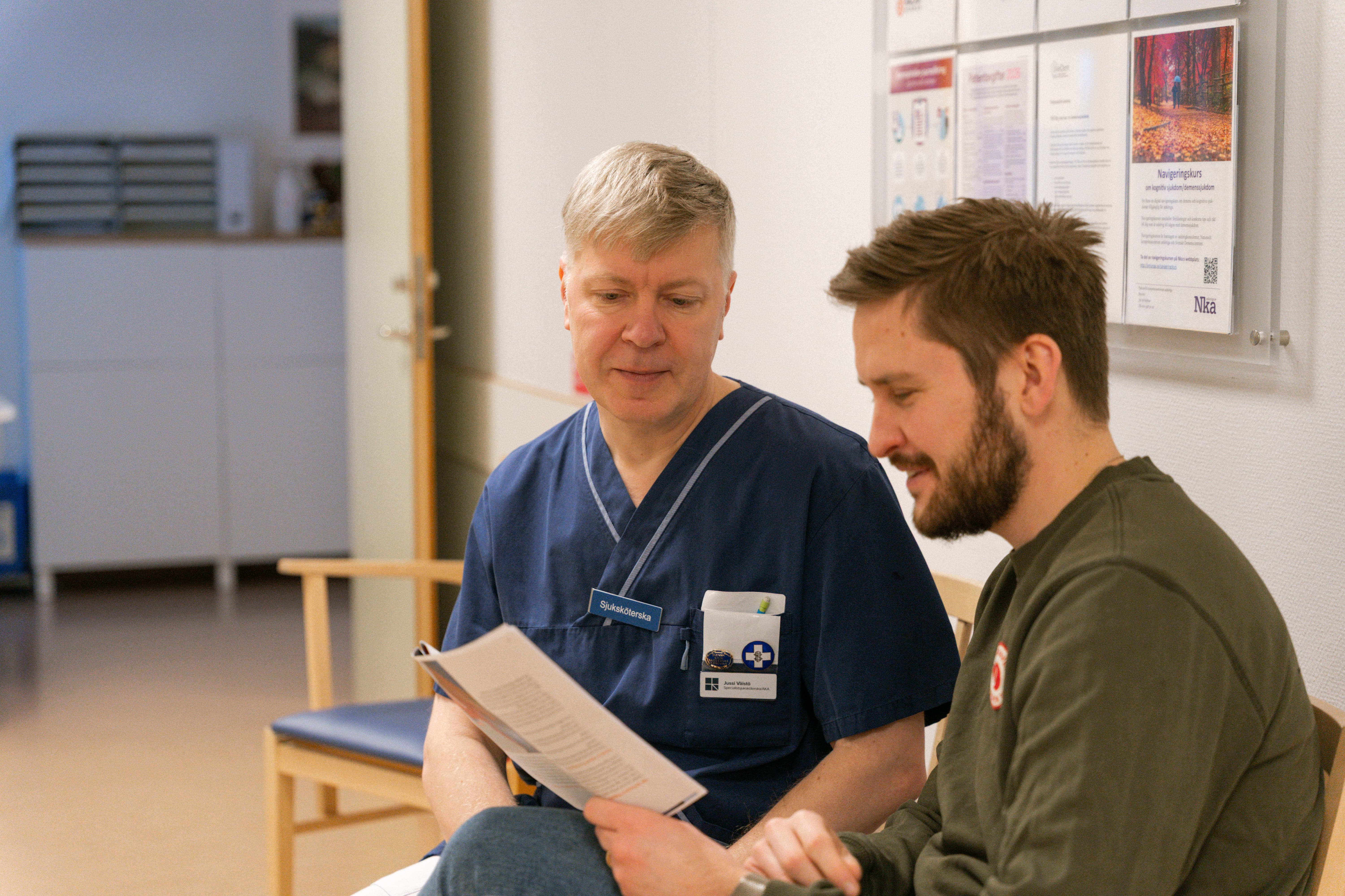 Medarbetare och patient Medarbetare och patient