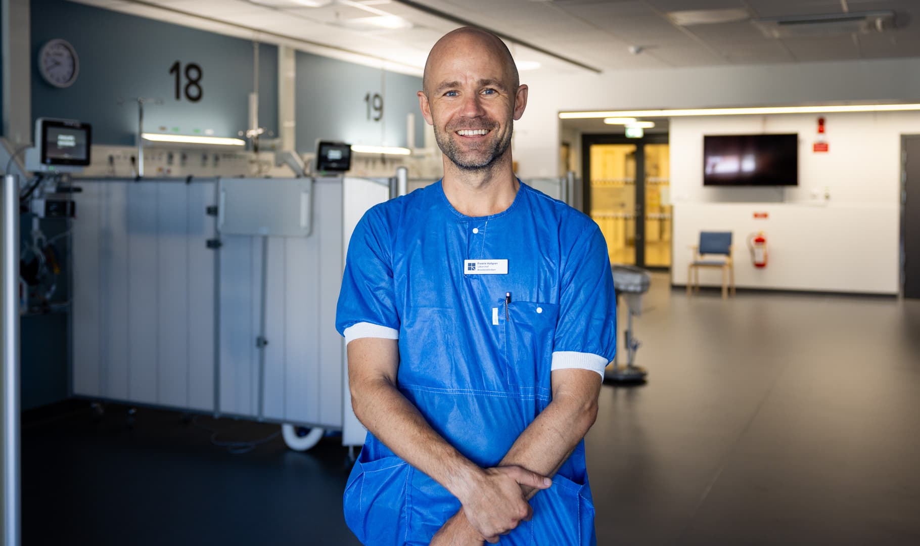 Fredrik Hallgren är läkarchef