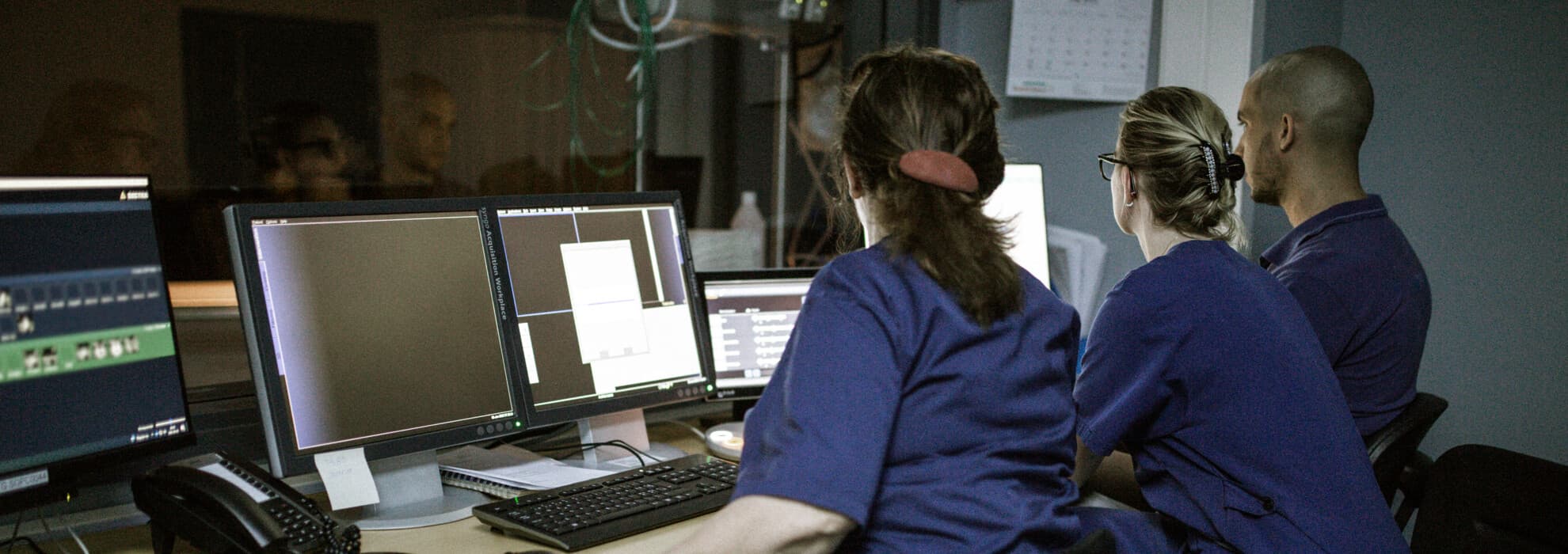 Medarbetare på röntgenavdelningen