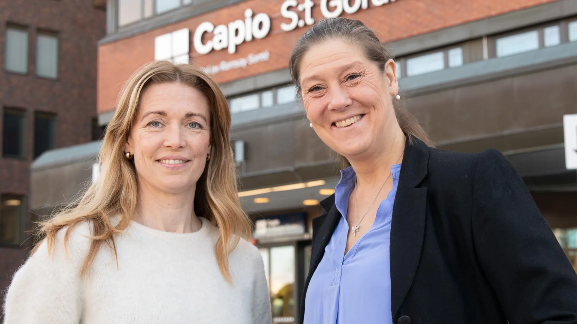 Hanne Fjellvang och Malin Thorsell