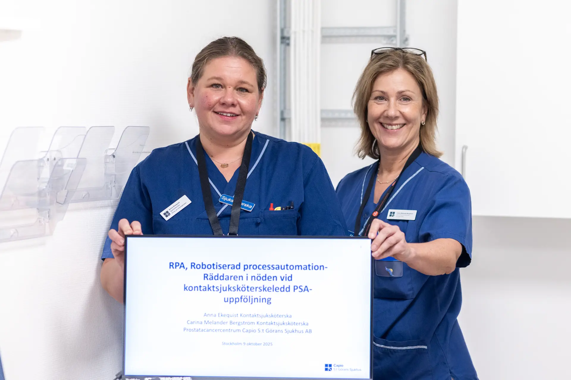 Automatisering av administrativa uppföljningen av prostatacancerpatienter. Automatiseringav administration kring prostatacancerpatienter.